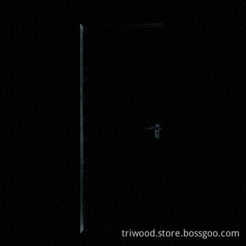 Exquisite Interior Composite Wood Door with Natural Wood Veneer and Environment-friendly Painting